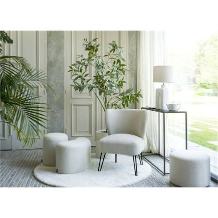 Coco Maison Maud fauteuil Creme